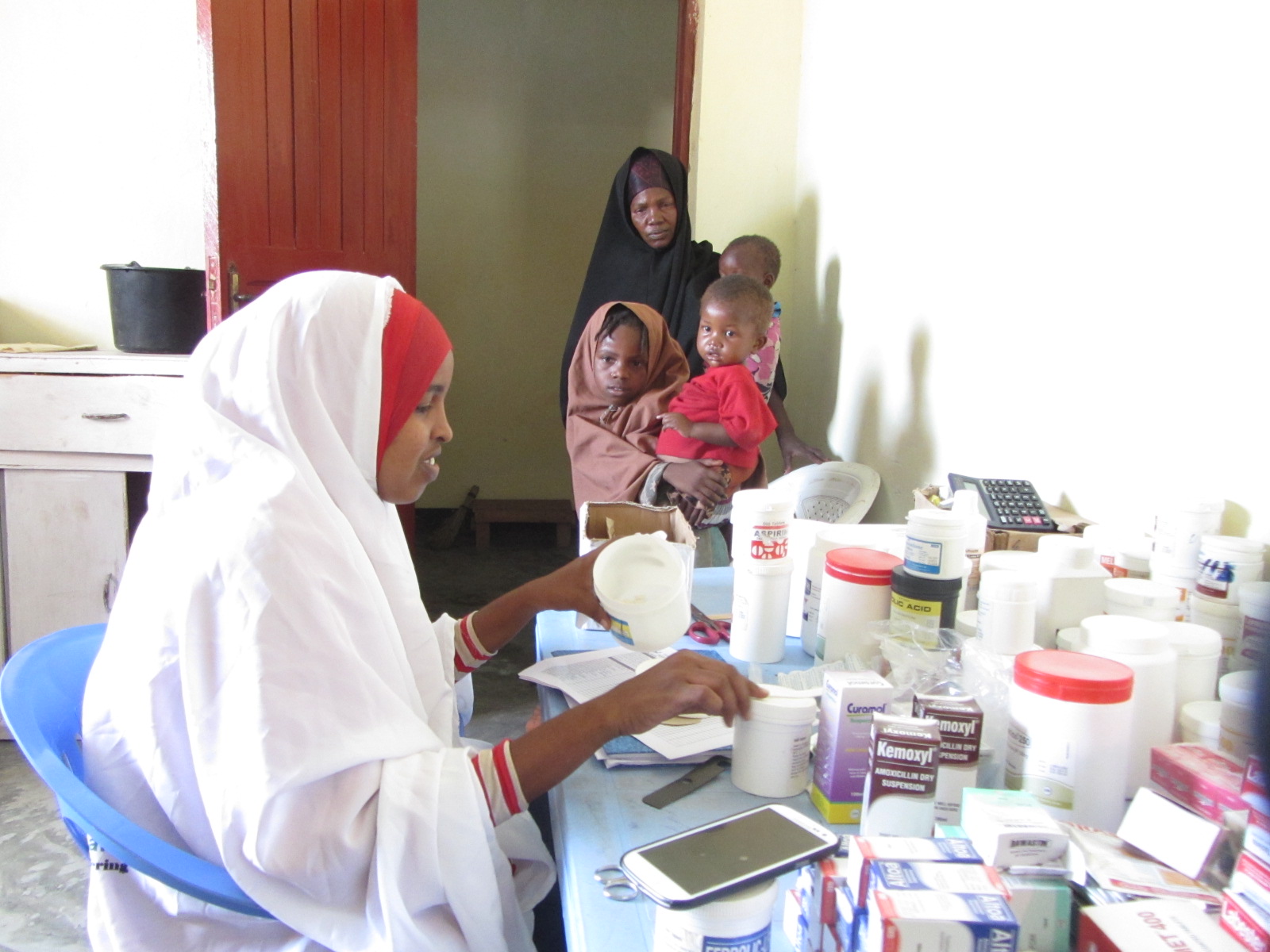 Our medical clinic in Daynile camp, Somalia