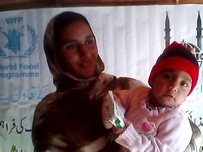 Anchal and her mother Shahista live in Danna Hullar Syedan village.