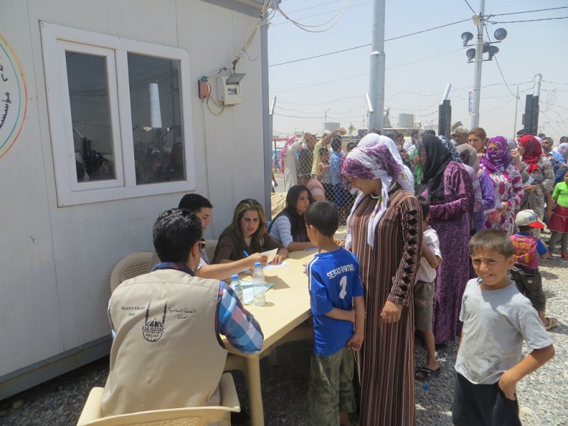 Islamic Relief is helping people in Anbar, Ninewa, Saleheddin and Erbil.