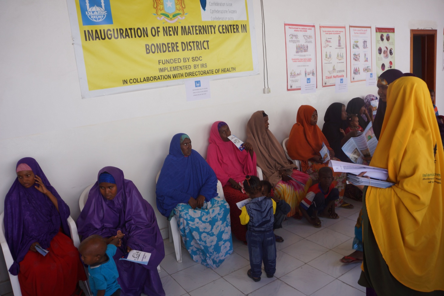 The project extended support for two health centres in Banadir, Somalia.