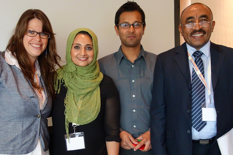 The Islamic Relief team delivered two sessions at the conference.