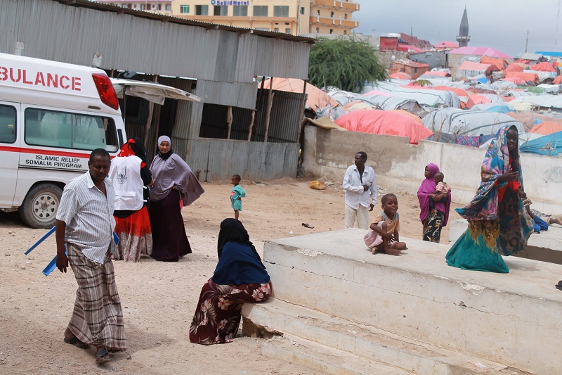 Islamic Relief mobile clinics provided healthcare services to displaced families.