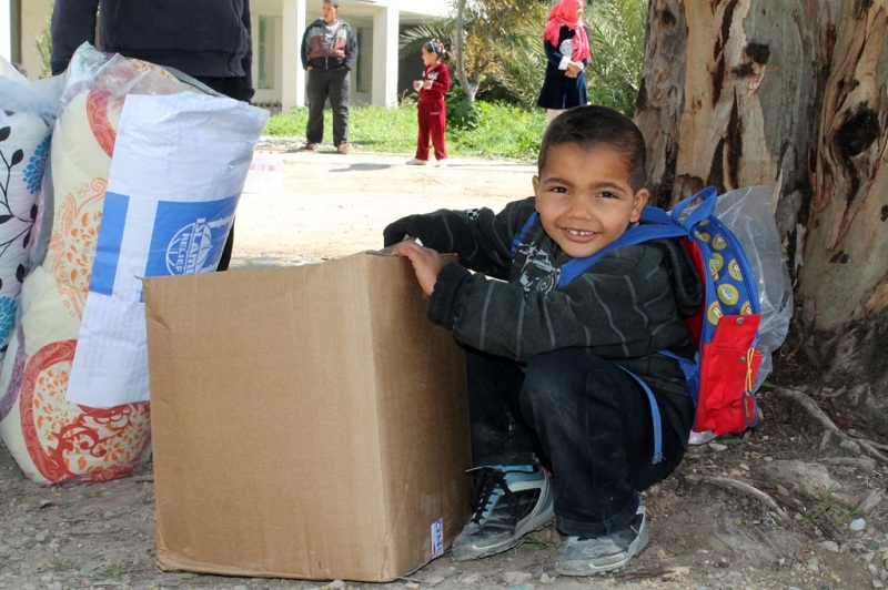 Islamic Relief has distributed aid to 160 families.