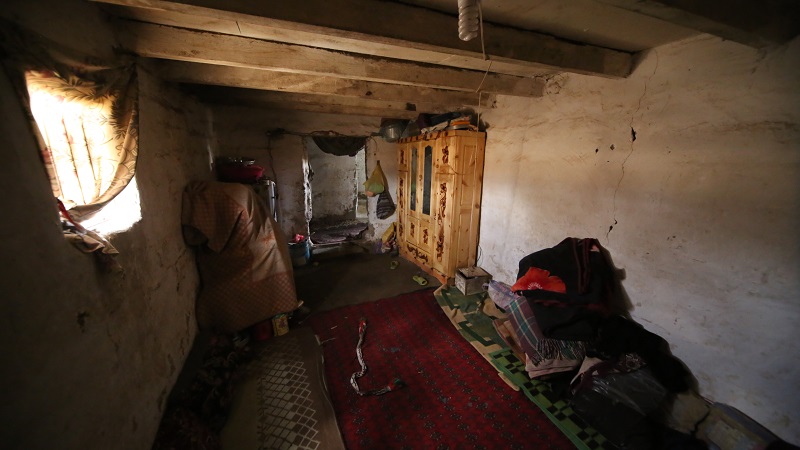 The home Khayryaah shares with her children, mother and aunt.