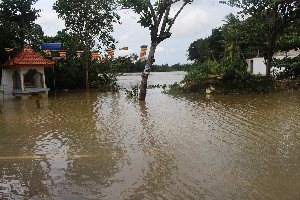 1 smaller Flood affected Area in Akuressa