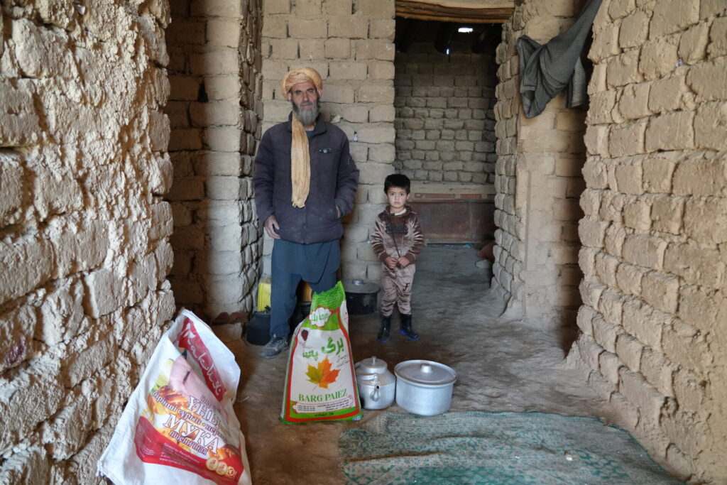 Abdul lives in an internally displaced camp in Feroz Koh district in Ghor province