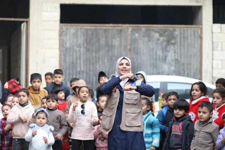 Recrational day - Al-Ibtsama Gaza