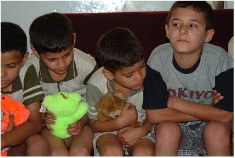 Caption Islamic Relief supported more than 1,000 orphaned children in Iraq during the war