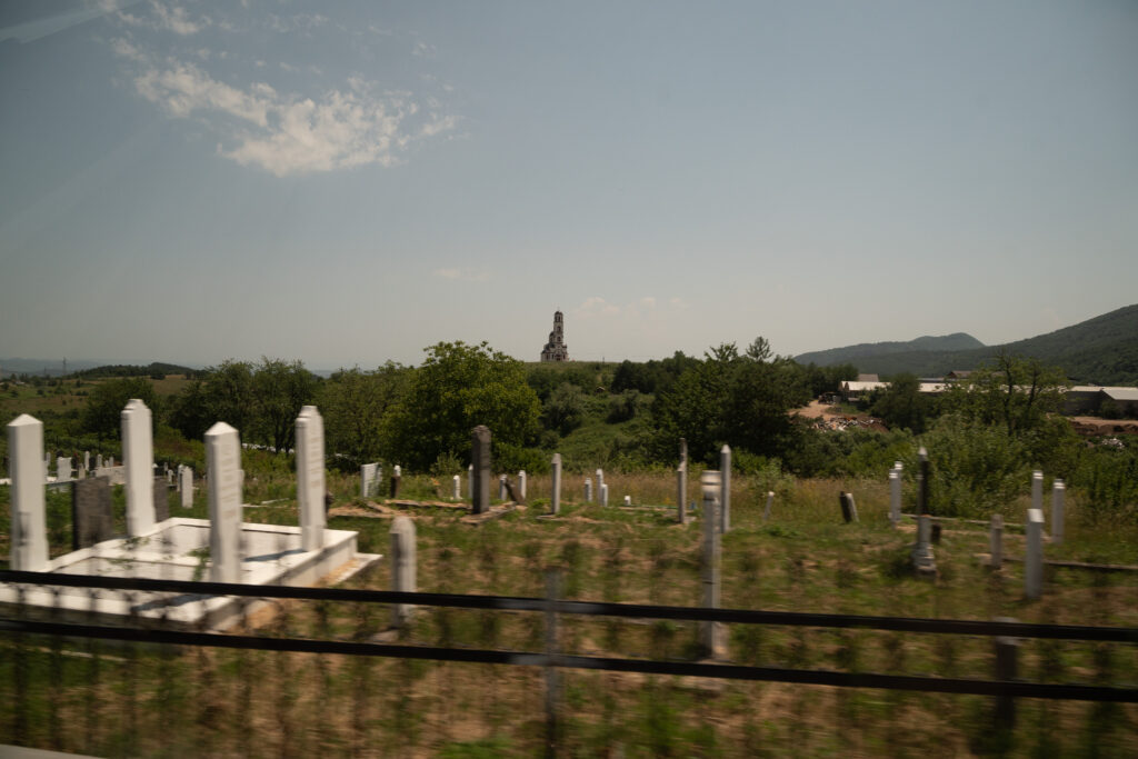Graveyard outside of Vlasenica